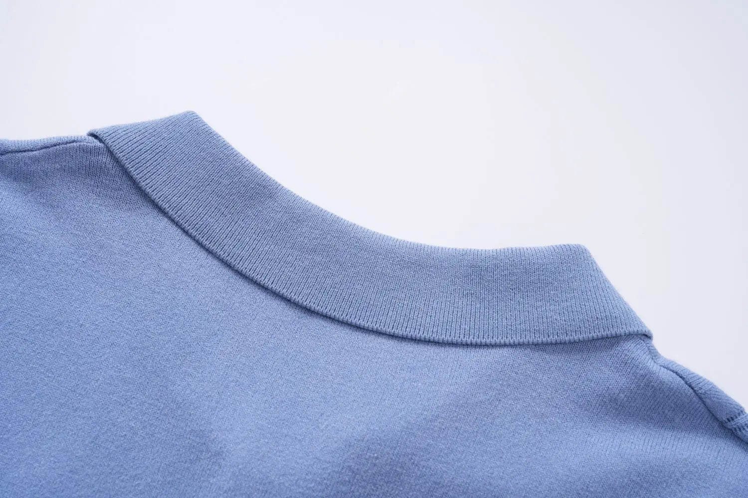 Ribbed Lightweight Polo